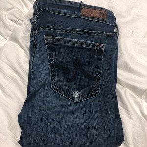 AG Super Skinny Ankle Jeans